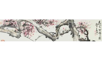 石墨国画花鸟作品003字画之家