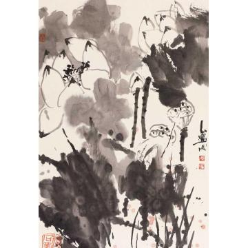 石墨国画花鸟作品字画之家