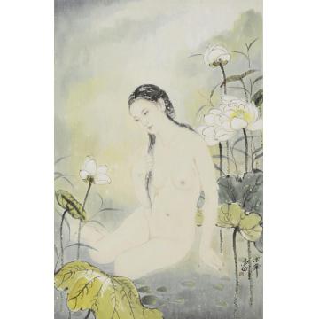 孟刚国画人物净土系列（二）字画之家