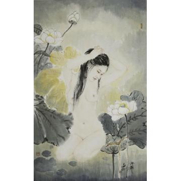 孟刚国画人物净土系列（三）字画之家