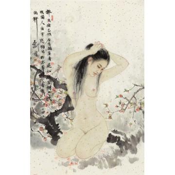 孟刚国画人物忆园字画之家