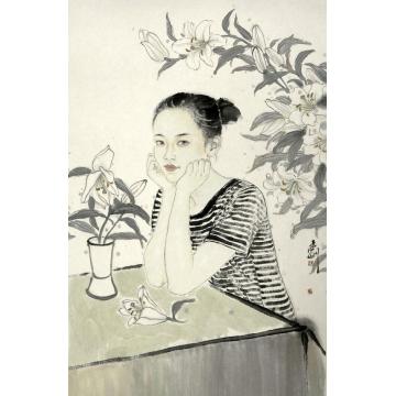 孟刚国画人物花语字画之家
