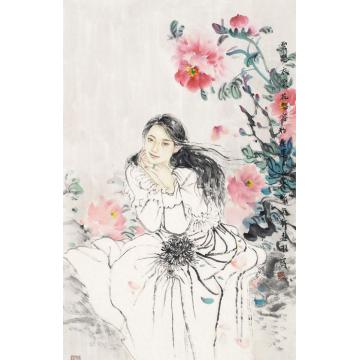 孟刚国画人物作品字画之家
