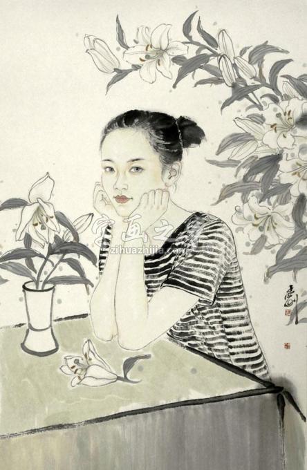 国画家孟刚字画之家