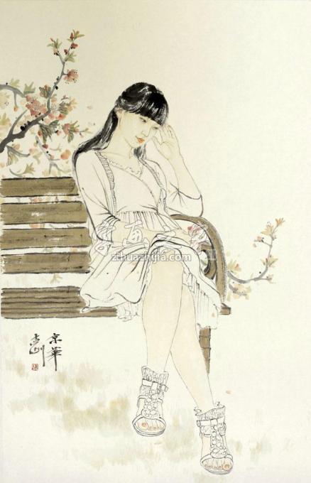 国画家孟刚字画之家