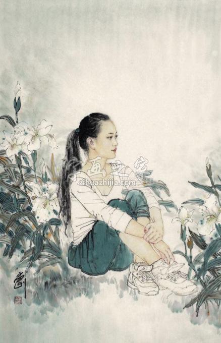 国画家孟刚字画之家