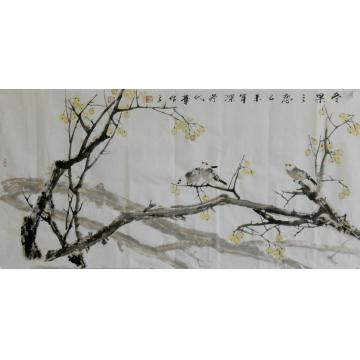 戚代华国画花鸟戚代华作品欣赏字画之家