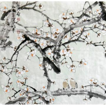 戚代华国画花鸟戚代华作品欣赏字画之家
