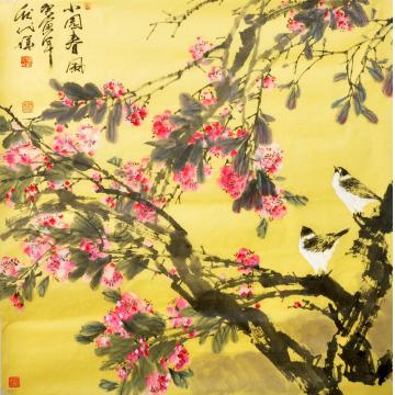 戚代华国画花鸟戚代华作品欣赏字画之家