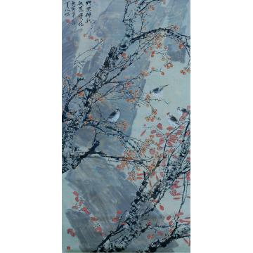 戚代华国画花鸟野果醉秋字画之家
