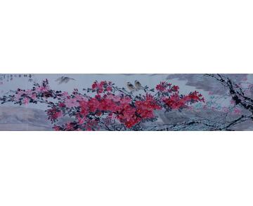 戚代华国画花鸟戚代华作品欣赏字画之家