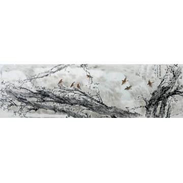 戚代华国画花鸟戚代华作品欣赏字画之家