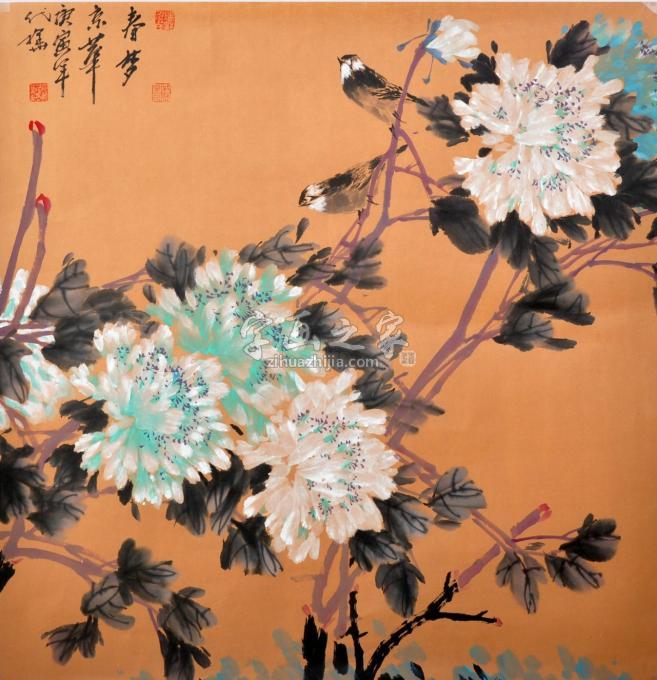 国画家戚代华字画之家