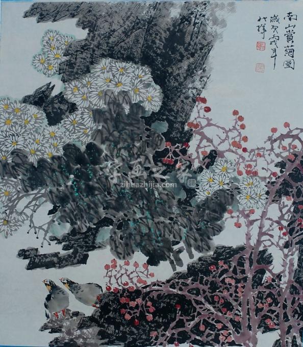 国画家戚代华字画之家