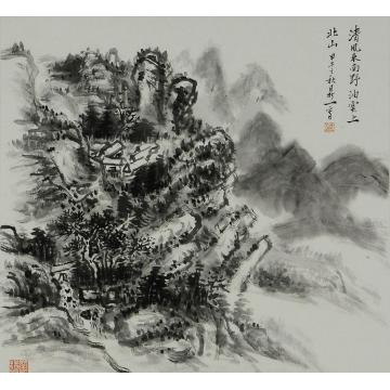 徐鼎一国画山水甲午山水册字画之家
