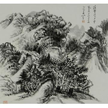 徐鼎一国画山水甲午山水册字画之家