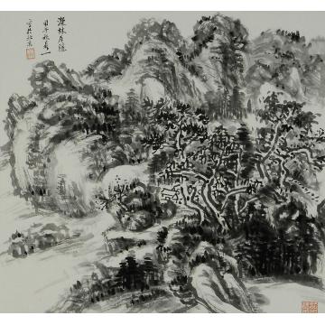 徐鼎一国画山水甲午山水册字画之家