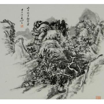 徐鼎一国画山水甲午山水册字画之家