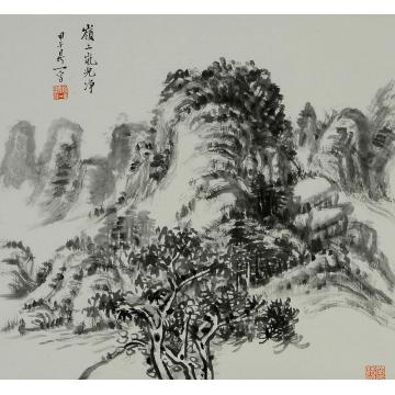 徐鼎一国画山水甲午山水册字画之家