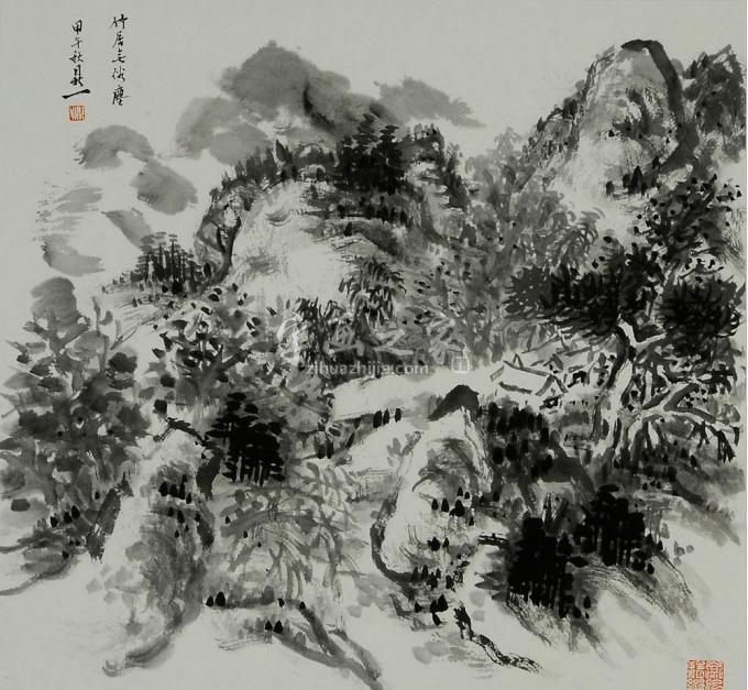 国画家徐鼎一字画之家