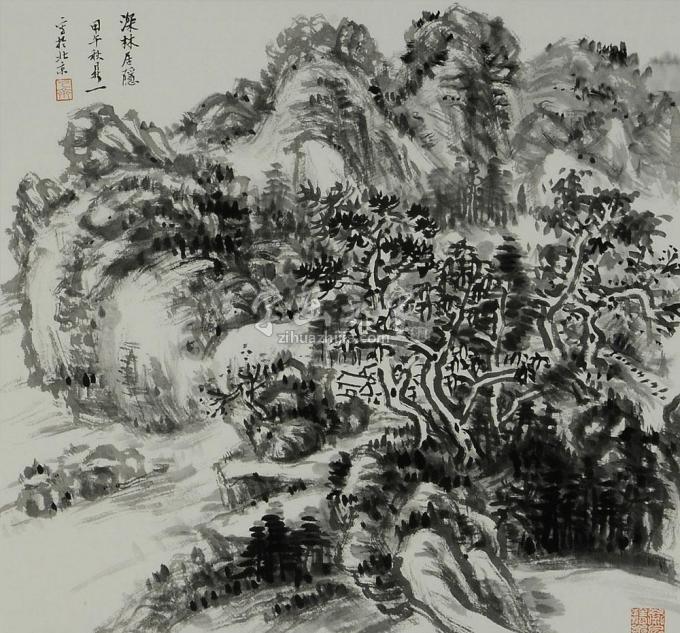 国画家徐鼎一字画之家