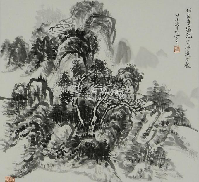 国画家徐鼎一字画之家