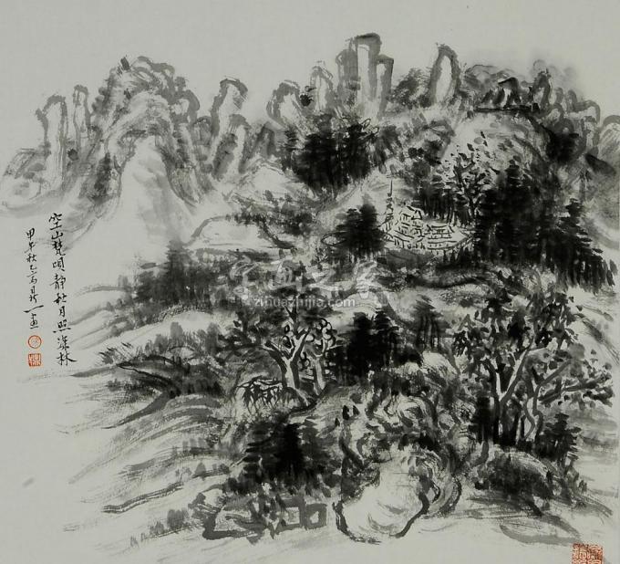 国画家徐鼎一字画之家