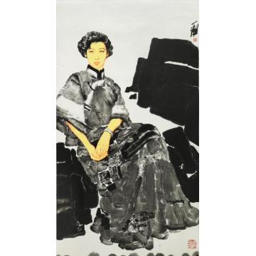 黄一瀚国画人物仕女字画之家