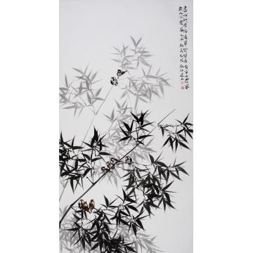 杨建五国画花鸟虚心封座佑字画之家