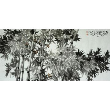 杨建五国画花鸟与风有约字画之家