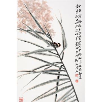 杨建五国画花鸟十年商海杂感字画之家
