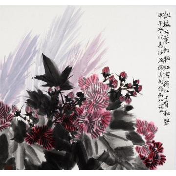 杨建五国画花鸟江上秋声字画之家