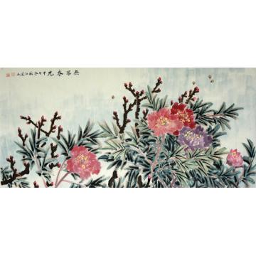 杨建五国画花鸟无限春光字画之家