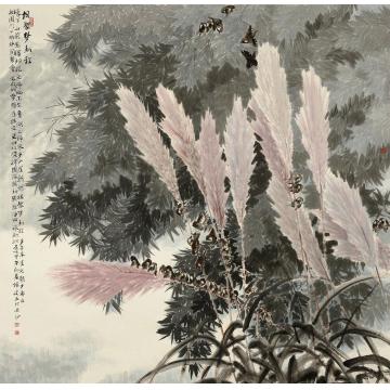 杨建五国画花鸟相聚梦新程字画之家