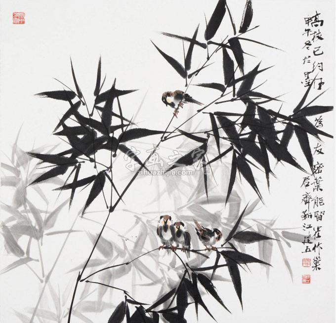 国画家杨建五字画之家