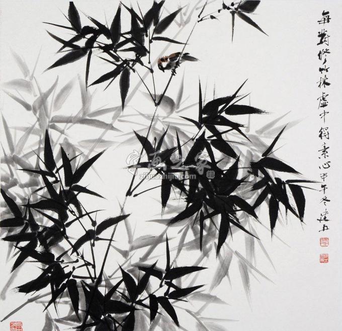 国画家杨建五字画之家