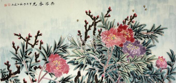 国画家杨建五字画之家