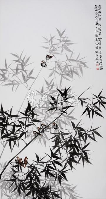 国画家杨建五字画之家