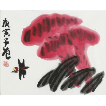 崔子范国画花鸟花鸟小品字画之家