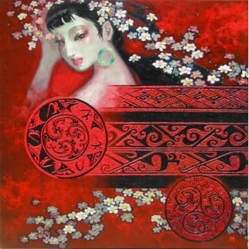 谢挥凡国画人物古风字画之家