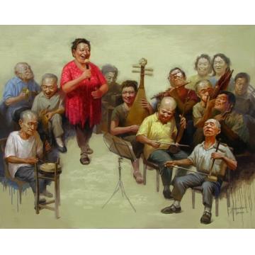 谢挥凡国画人物享和谐字画之家