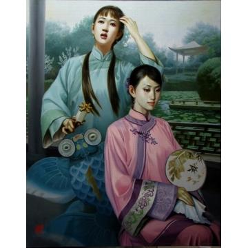 谢挥凡国画人物凤轻字画之家