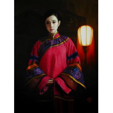 谢挥凡国画人物心愿字画之家