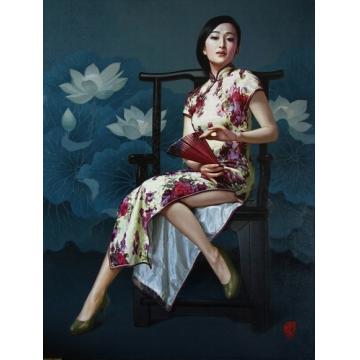 谢挥凡国画人物菡香字画之家