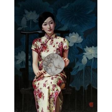 谢挥凡国画人物菡香字画之家