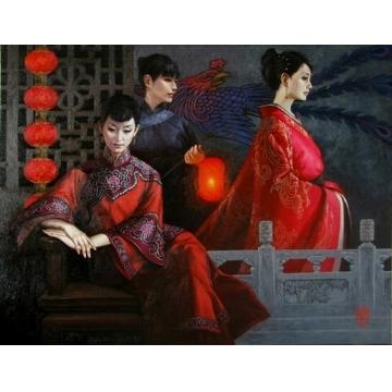 谢挥凡国画人物凝香字画之家