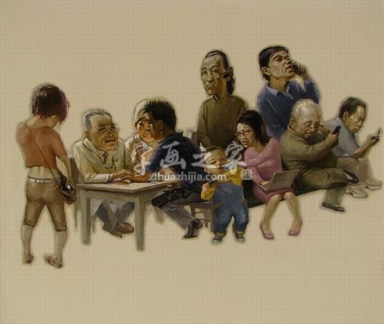 油画家谢挥凡字画之家