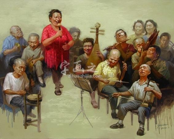 油画家谢挥凡字画之家