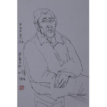 郭有河国画人物陕西省延安市写生作品字画之家