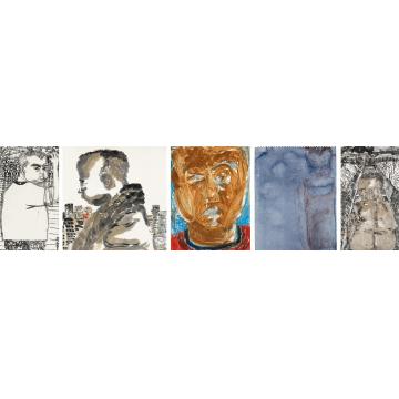 廖勤国画人物自说自画字画之家